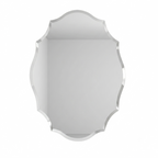 OEM Wall Mirror Asymmetrical Decorative Silver