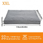OEM Dog Bed Waterproof Lining Foam Base Linen Cover Grey XXL
