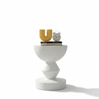 OEM Side Table Terrazzo Design White