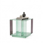 OEM Record Player Table 2-Tier Acrylic Open Storage Shelf