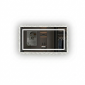 OEM Bathroom Mirror Wide LED Silver