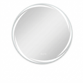 OEM Bathroom Mirror Round LED Backlit Silver