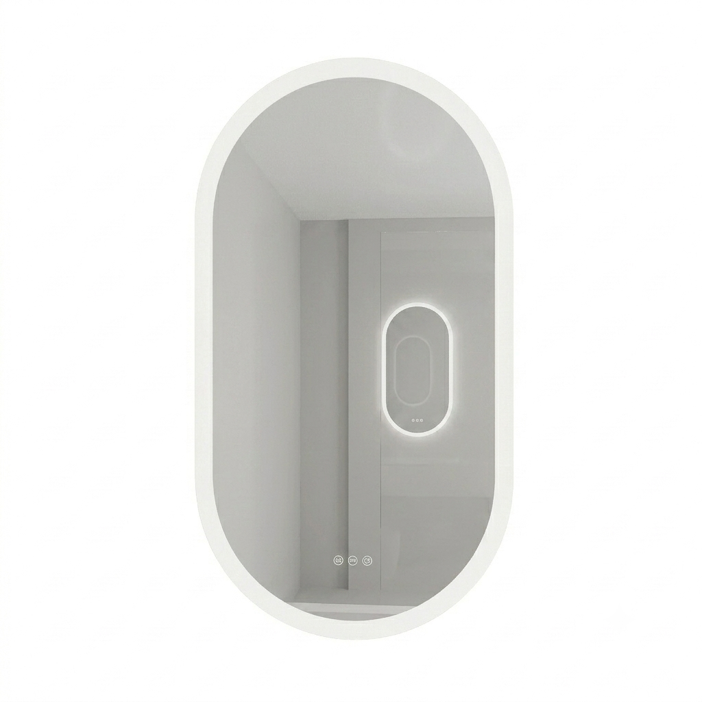 OEM Bathroom Mirror LED Lighting Silver