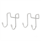 OEM Wall Hooks 304 Stainless Steel Set Of 2 Silver