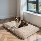 OEM Dog Bed Ultra-Soft Cushion Removable Washable Cover Khaki XL