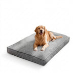 OEM Dog Bed Waterproof Lining Foam Base Linen Cover Grey XXL
