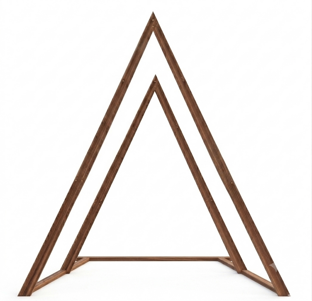OEM Wedding Arch 2 Pack Brown