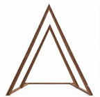 OEM Wedding Arch 2 Pack Brown