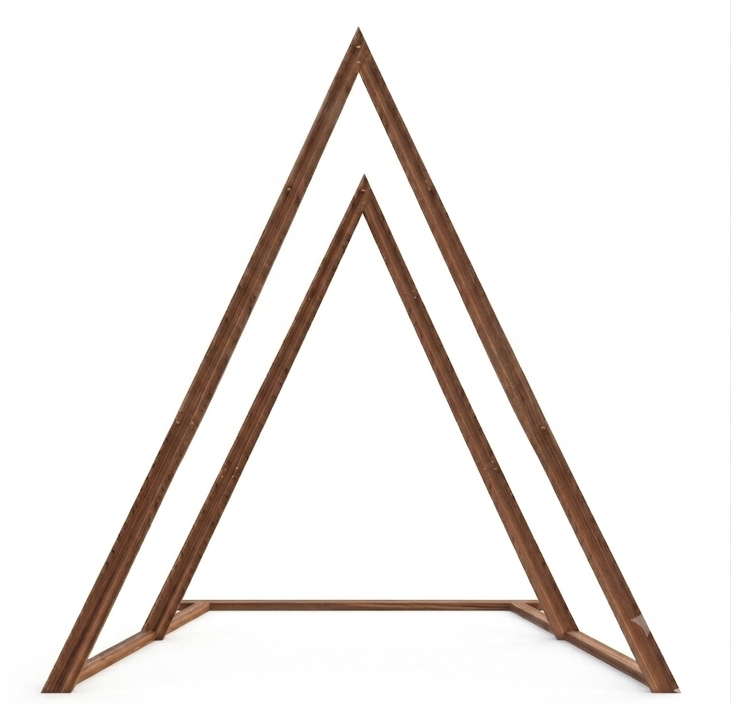 OEM Wedding Arch 2 Pack Brown
