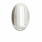 OEM Vanity Mirror Frameless Oval Silver