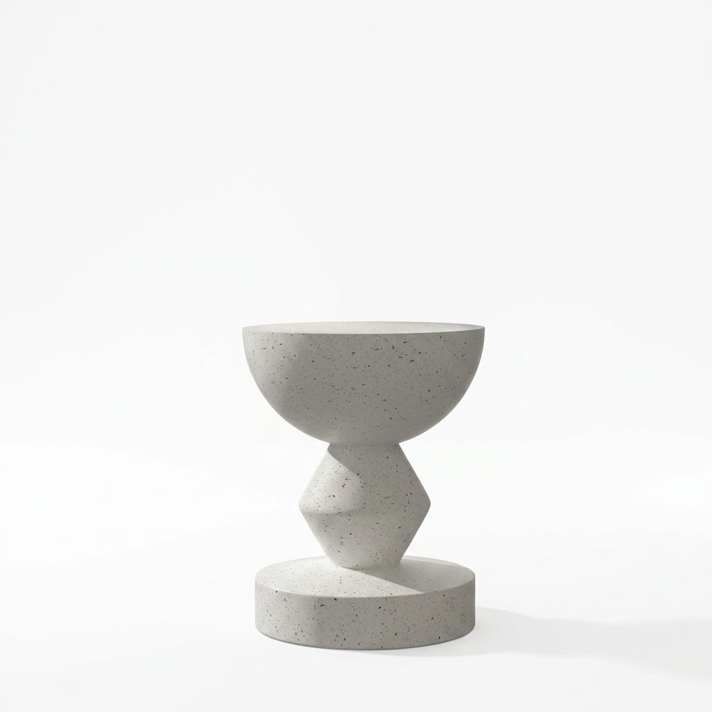 OEM Side Table Lightweight Concrete Modern Accent Design