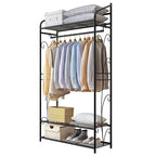 OEM Clothes Rack Freestanding Black