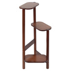 OEM Plant Stand 3-Tier Bamboo Corner Shelf Natural