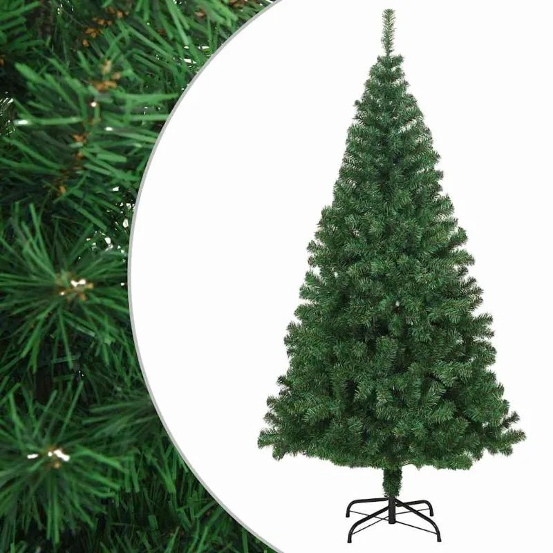 OEM Artificial Christmas Tree Thick Green PVC Branches 240cm