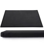 OEM Coral Fleece Velvet Floor Mattress Memory Foam Anti-Slip Black 200x300cm