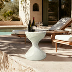 OEM Side Table Concrete Modern White