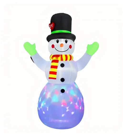OEM Christmas Inflatable Snowman LED Lights Waterproof 100-240V AU plug