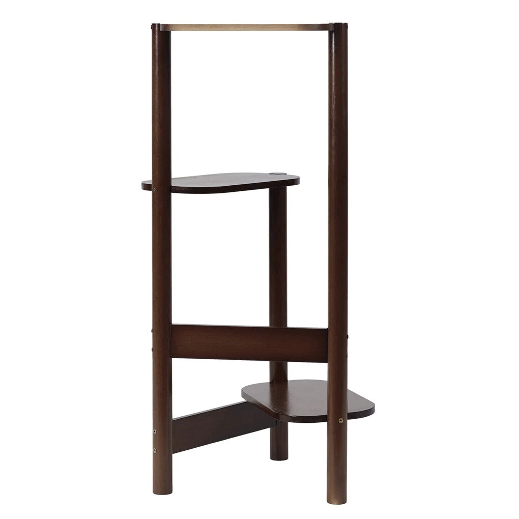 OEM Plant Stand 3-Tier Bamboo Corner Shelf Natural