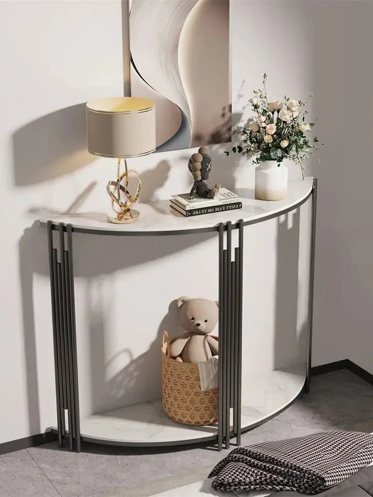 OEM Table Sintered Stone Top Stylish Design White/Black
