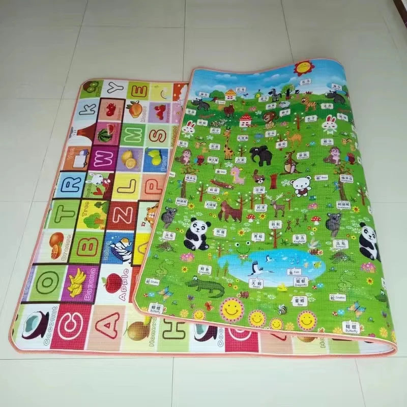 OEM Baby Crawling Play Mat Foam Alphabet Multicolour 180x120x0.25cm