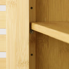 Bathroom Cabinet Shelf - Wall Mounted - Bamboo
