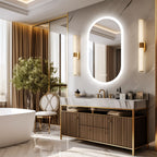 OEM Bathroom Mirror LED Lighting Silver