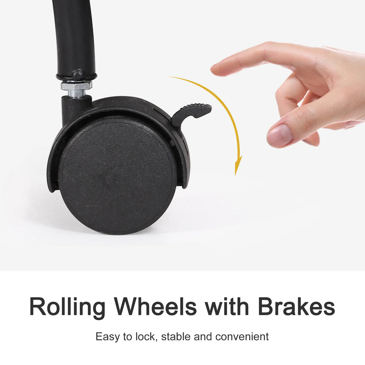 OEM Plant Stand Balcony Wheels Black 72.5x32.5x78.5CM