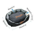 OEM Dog Bed All Season Removable Cushion Oxford Cover L