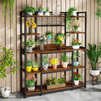 OEM Kitchen Baker's Rack 5-Tier Industrial Shelves Hooks
