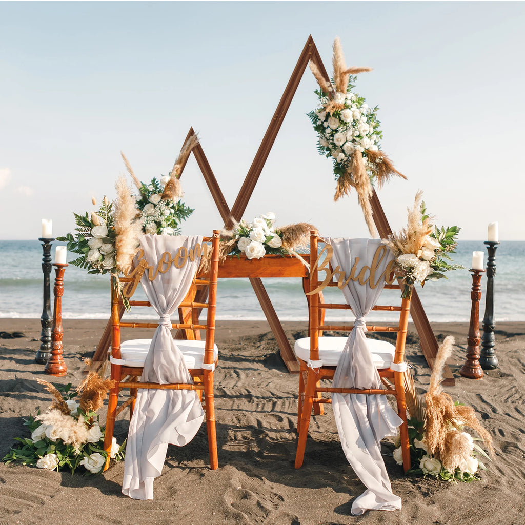 OEM Wedding Arch 2 Pack Brown
