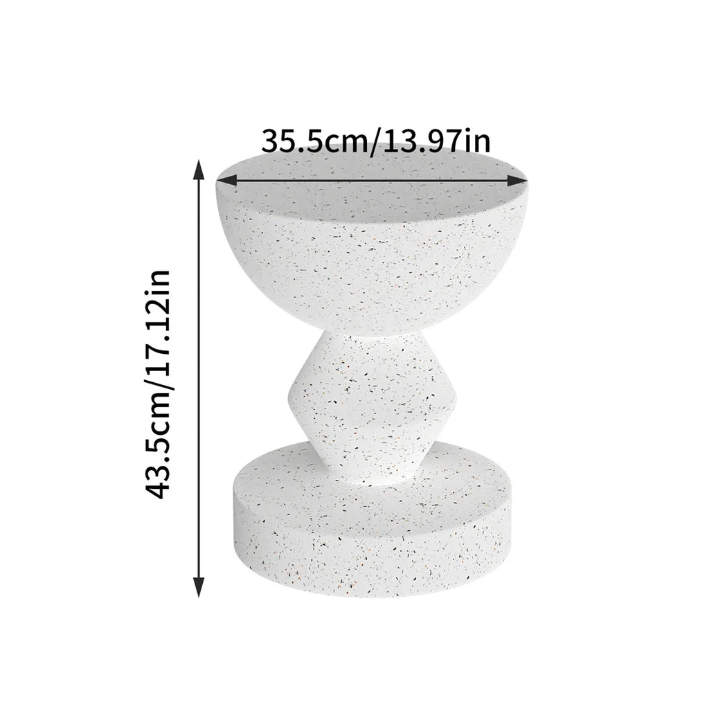 OEM Side Table Lightweight Concrete Modern Accent Design