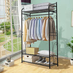 OEM Clothes Rack Freestanding Black