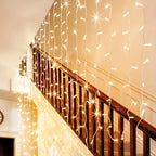 OEM Curtain Fairy String Lights DC 5V Gold 3x3m