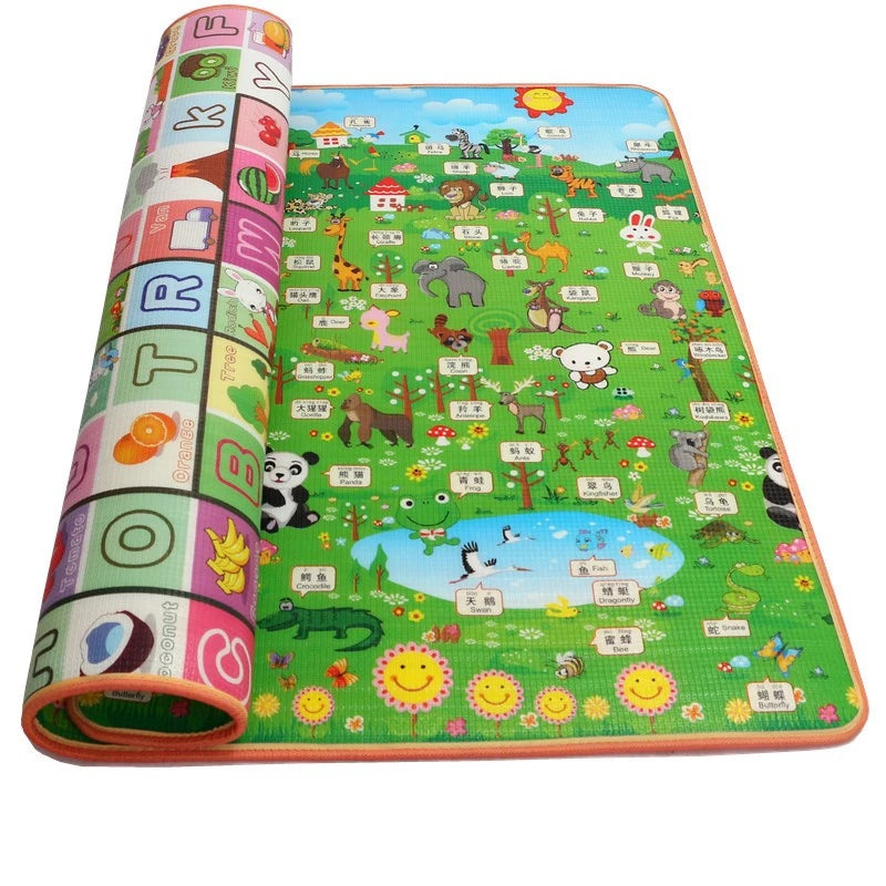 OEM Baby Crawling Play Mat Foam Alphabet Multicolour 180x120x0.25cm
