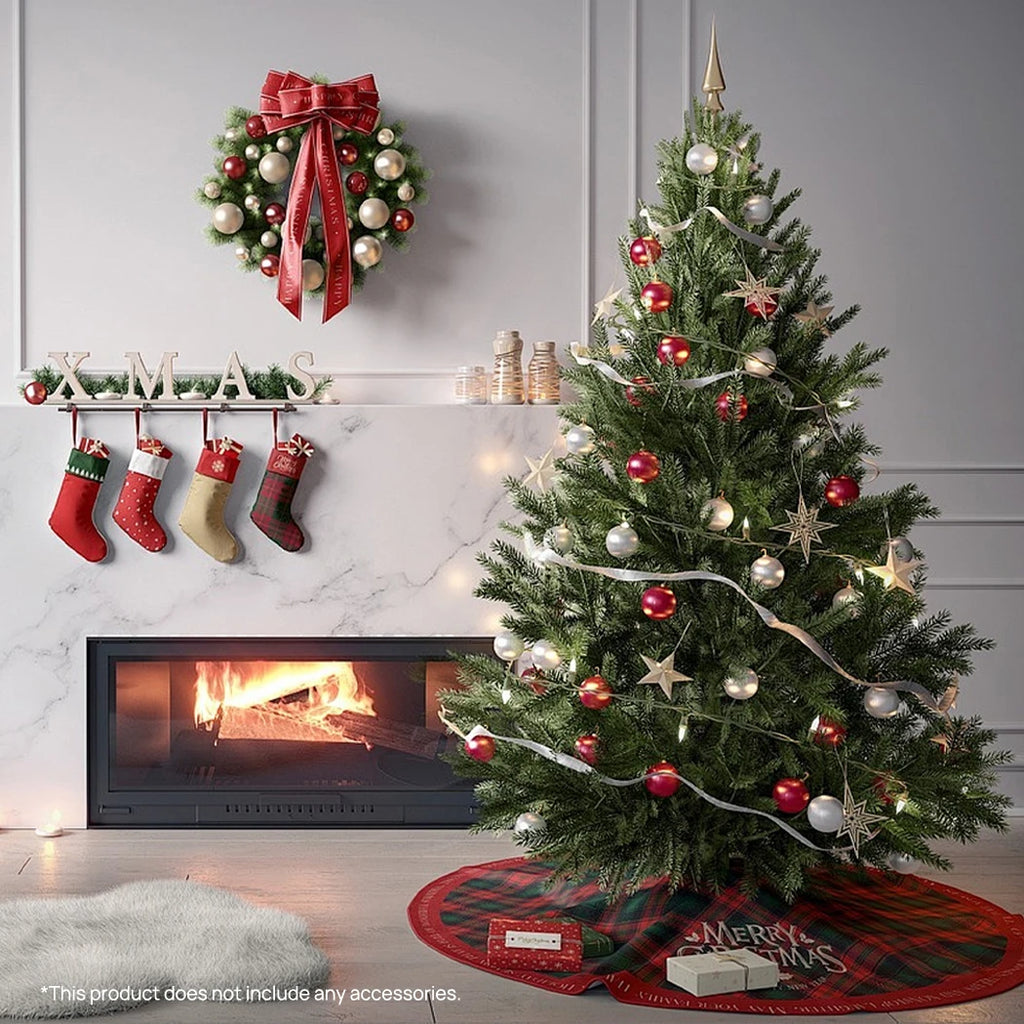 OEM Artificial Christmas Tree Green PVC Tips 1.8m