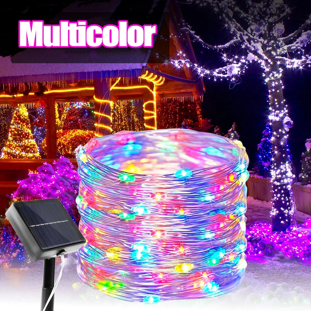 OEM Solar Fairy String Lights 300 LED 8 Modes IP65 Outdoor