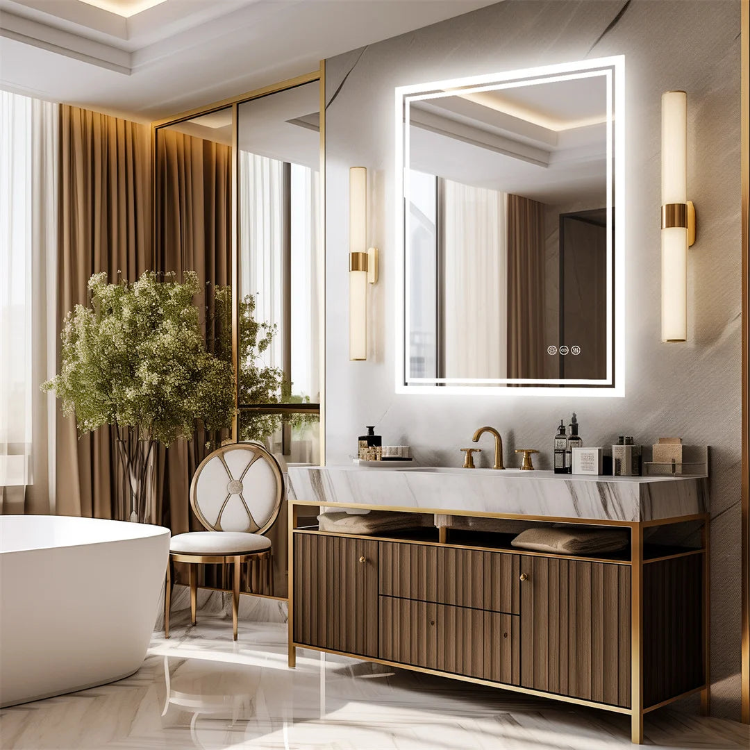 OEM Bathroom Mirror Silver