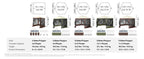 OEM Pop Up Gazebo Screen Tent 6-Sided Privacy Panels Brown 11.5x11.5x7.5ft