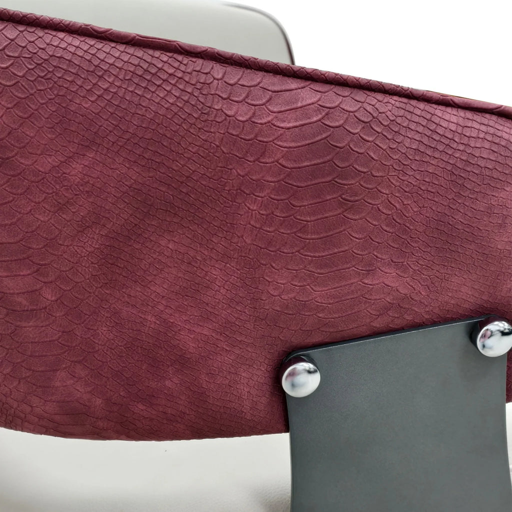 OEM Dining Chairs Microfiber Leather Upholstered