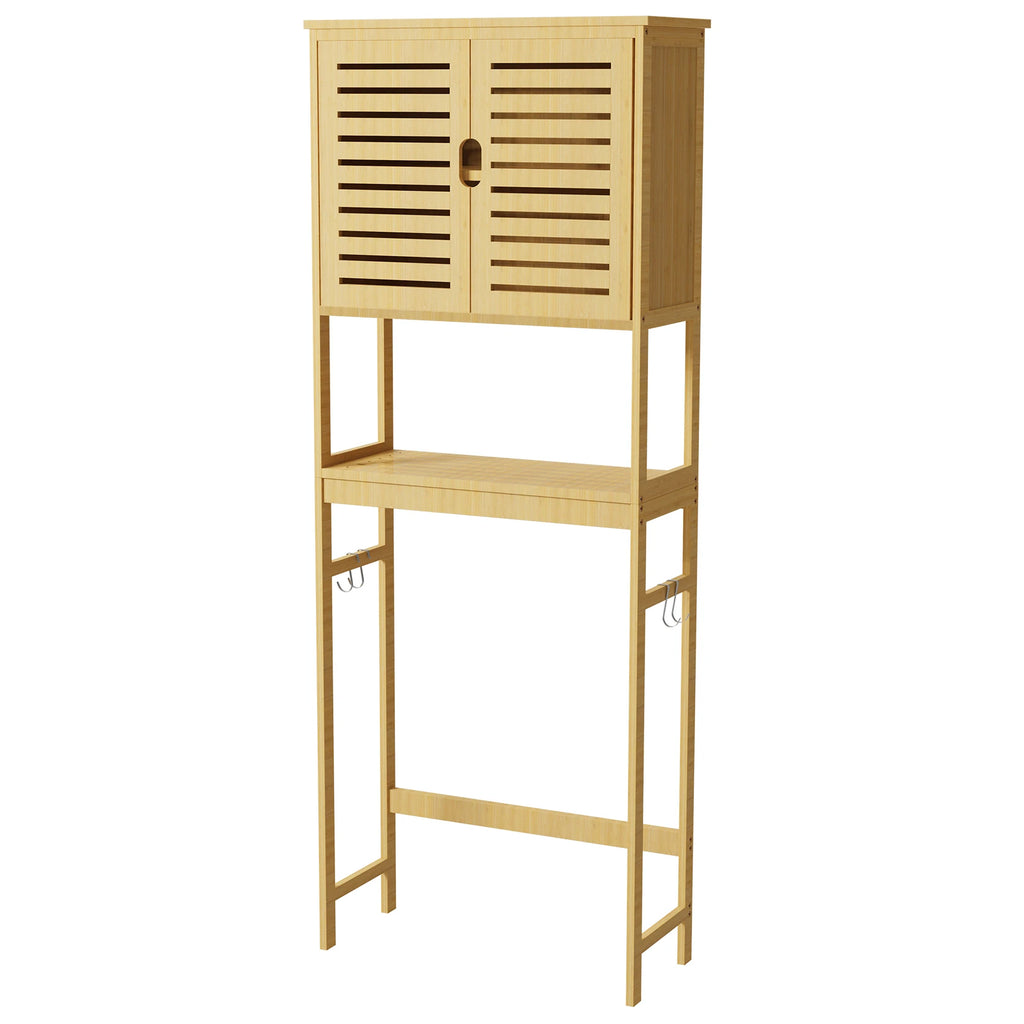 OEM Storage Cabinet Bamboo Design Natural Wood