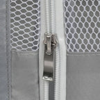 OEM Foldable Baby Playpen Portable Mesh Safety Fence Grey 120x180x65cm