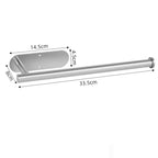 Paper Towel Holder - Stainless Steel - No Drilling