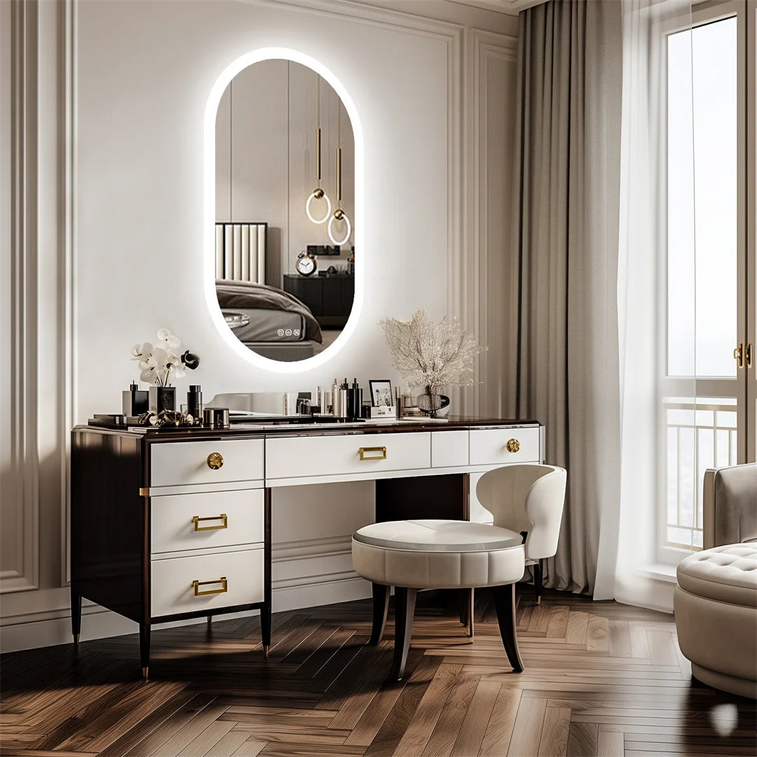 OEM Bathroom Mirror LED Lighting Silver