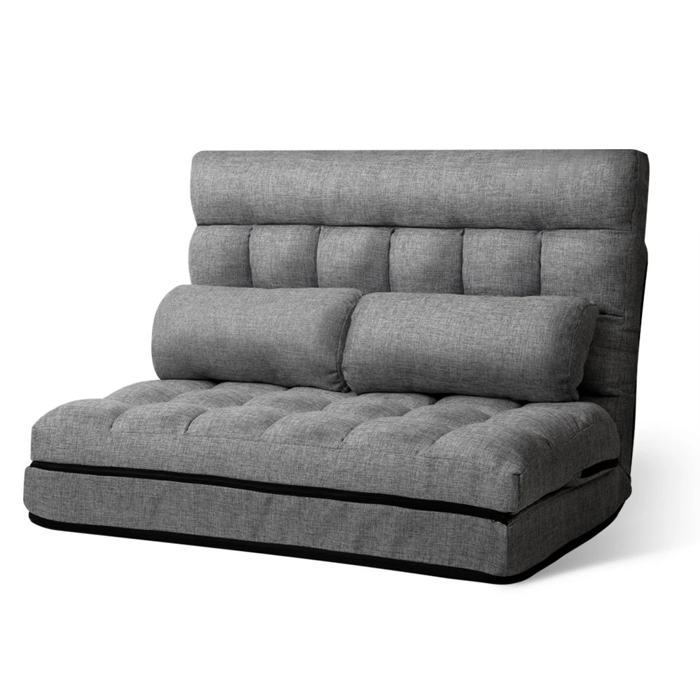 OEM Sofa Bed 2-Seater Convertible Grey