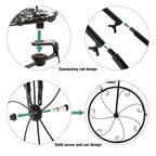 OEM Plant Stand 3-Tier Bicycle Iron Frame Black