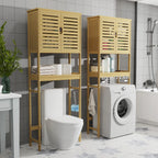 OEM Storage Cabinet Bamboo Design Natural Wood