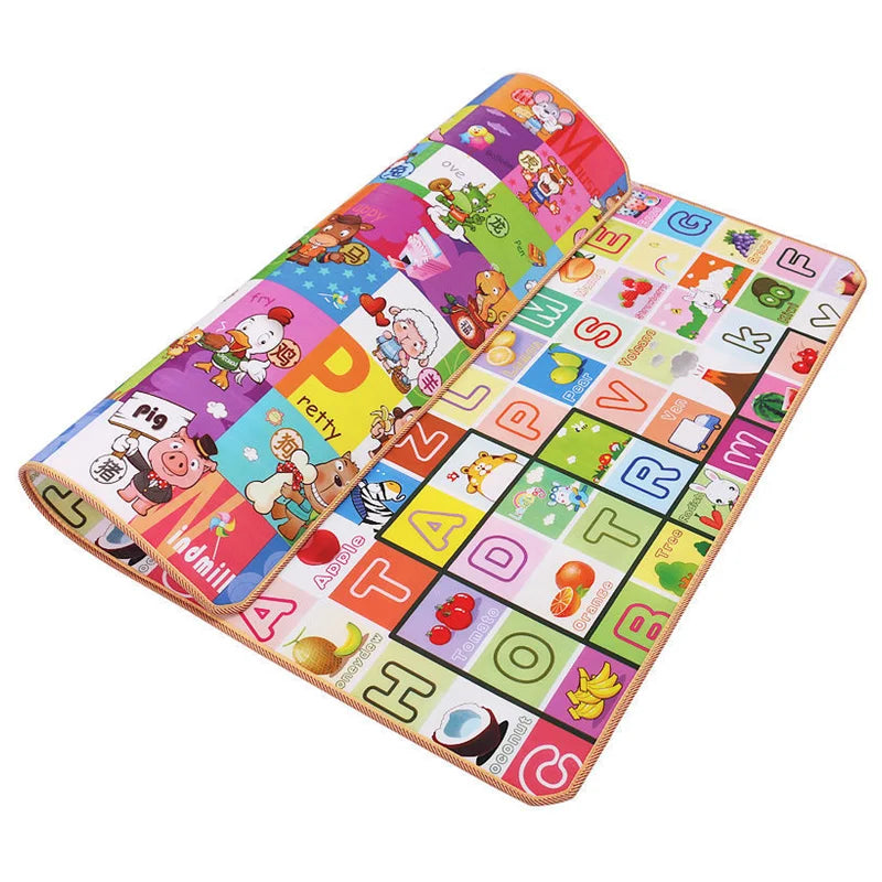 OEM Baby Crawling Play Mat Foam Alphabet Multicolour 180x120x0.25cm