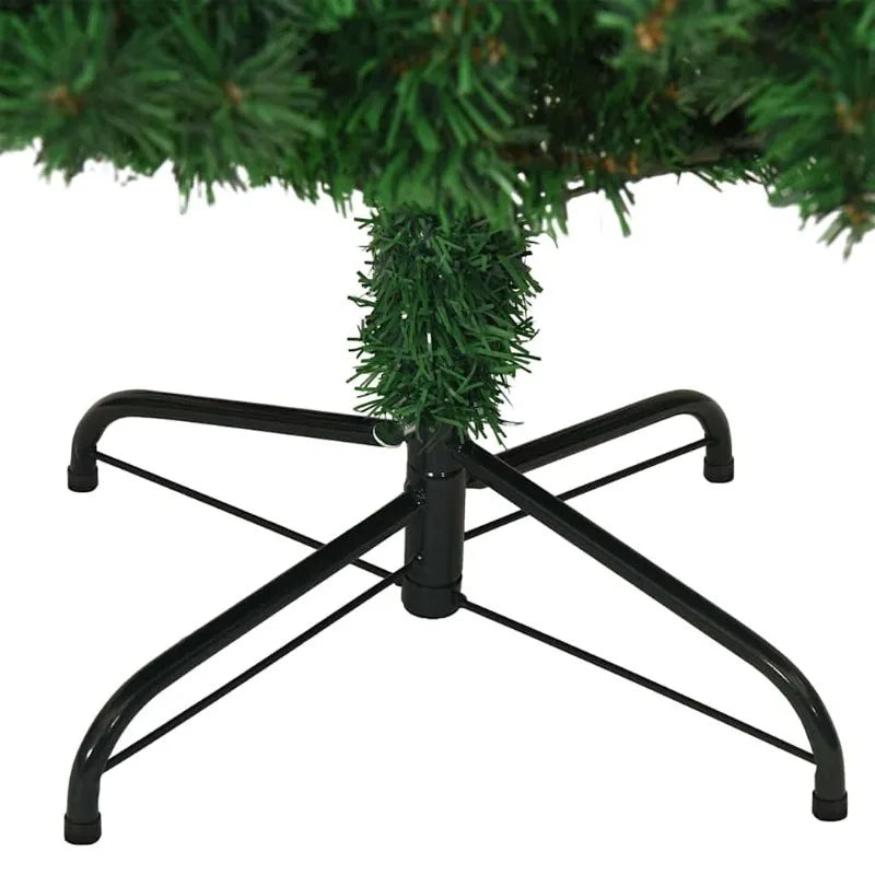 OEM Artificial Christmas Tree Thick Green PVC Branches 240cm