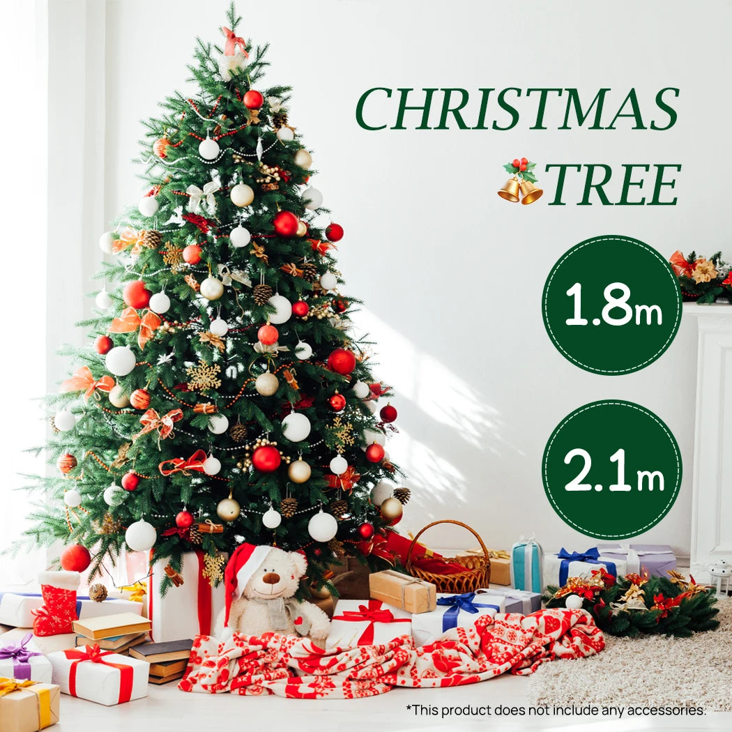 OEM Artificial Christmas Tree Green PVC 800 Tips 2.1m