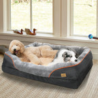 OEM Dog Bed Warm Fleece Waterproof Washable Cover Grey 3XL